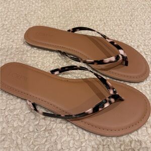 J. Crew flip flop sandals